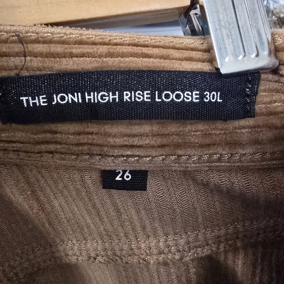 Aritzia Denim Forum the joni high rise Loose Corduroy Pants Brown Fall Slouchy - Picture 12 of 13